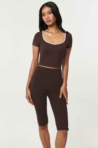 Cadence Capri Pants in Espresso