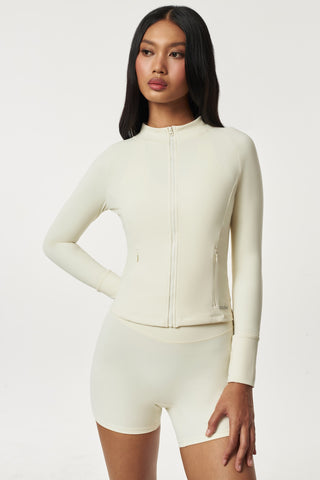 Raglan Jacket in Milk