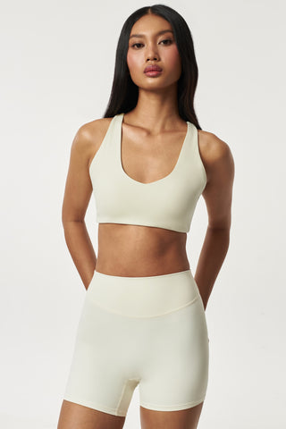 Rhythm Bra Top in Milk