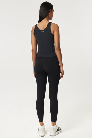 Runner Pocket Tank Top in Black