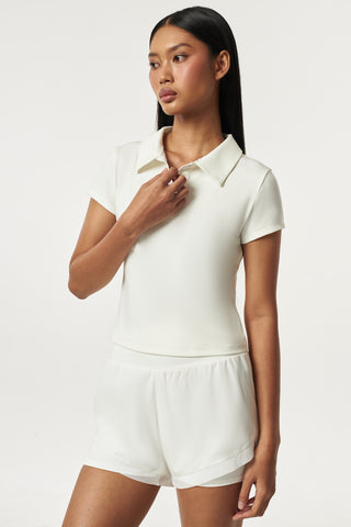 Prime Polo Top in White