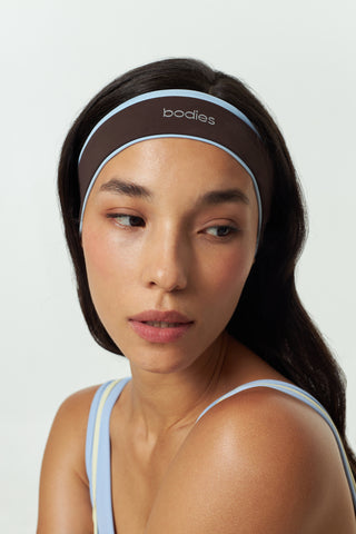 Vanquish Contrast Headband in Espresso