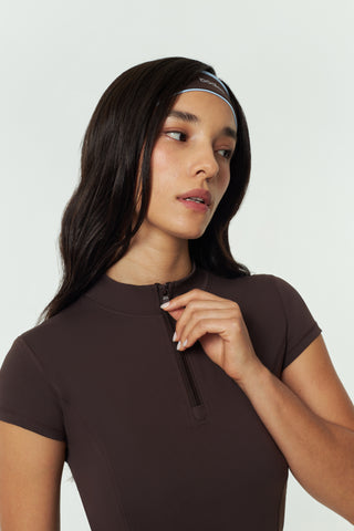 Paddock Bra Top in Espresso