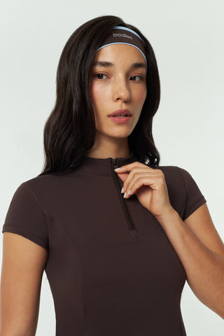 Paddock Bra Top in Espresso
