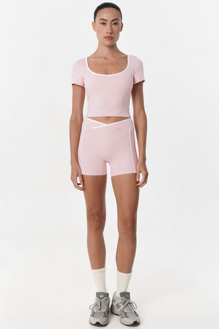 Instinct Shorts in Blush