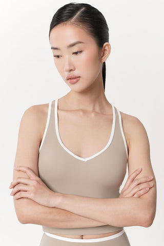 Radiant Bra Top in Khaki (Last Pieces)