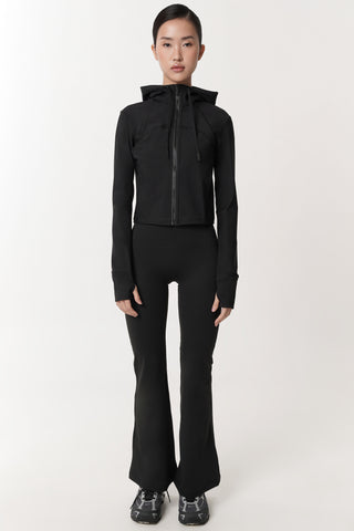 Lightweight Cropped Jacket in Black