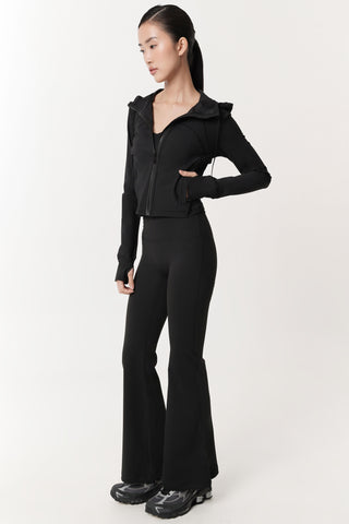 Lightweight Cropped Jacket in Black