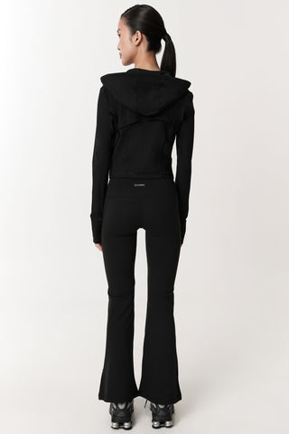 Lightweight Cropped Jacket in Black