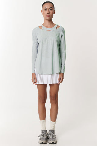 Vault Long Sleeve Top in Matcha