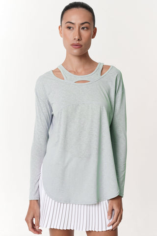 Vault Long Sleeve Top in Matcha