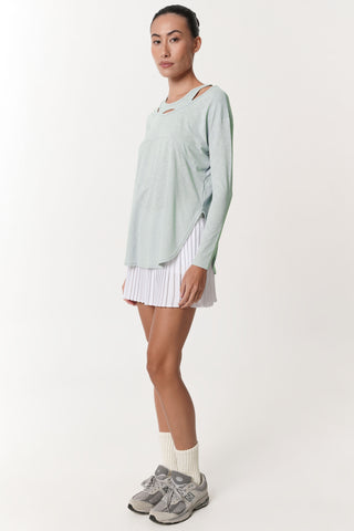 Vault Long Sleeve Top in Matcha