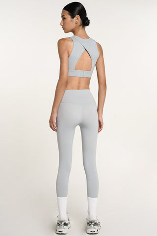 Cloud High Impact Legging in Ice Blue