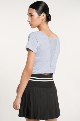 Vivid Top in Heather Purple