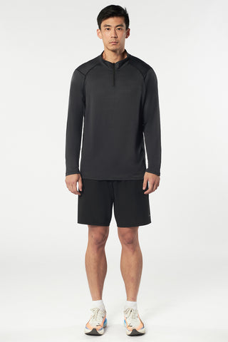 Pound Long Sleeve Top In Black