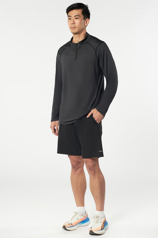 Pound Long Sleeve Top In Black