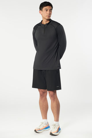 Pound Long Sleeve Top In Black