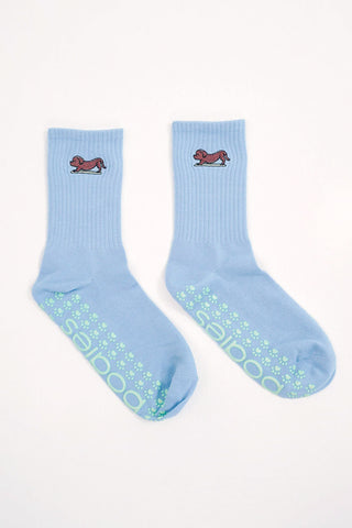 Money Good Grip Socks in Cornflower Blue (5 LEFT)