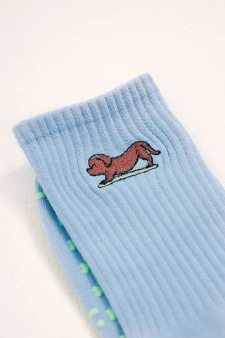 Money Good Grip Socks in Cornflower Blue (5 LEFT)