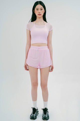 Flash Running Shorts in Bubblegum (Last Pieces)