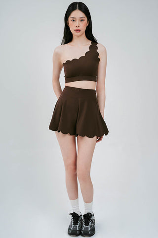 Shell Bra in Espresso