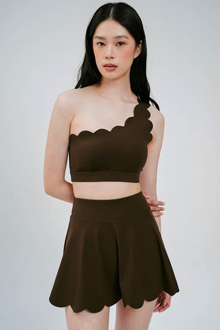 Shell Bra in Espresso