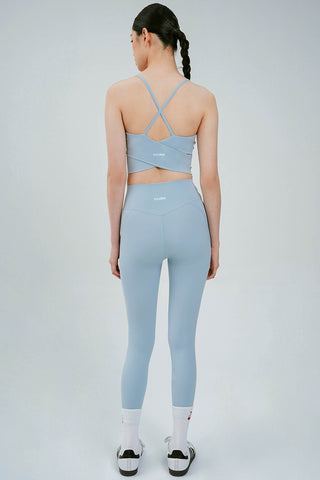 Alignment V-Waist Legging in Frosty Blue