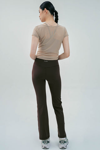 Performance Two Pieces Bra Top In Mocha (LAST PIECE)