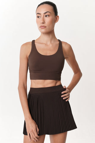 Mantra Bra in Pink Espresso