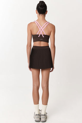 Mantra Bra in Pink Espresso