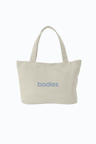 All Bodies Club Tote Bag In White