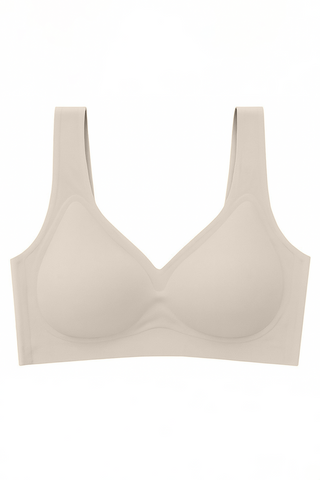 Coverage Support Bra in Milk