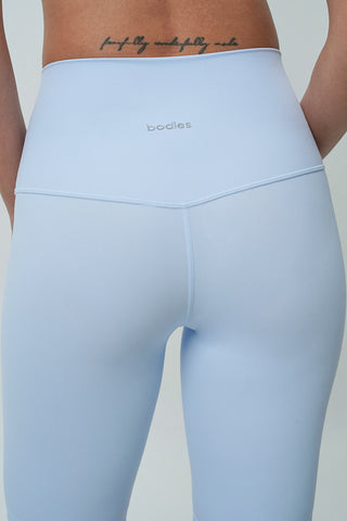 Asana Biker Shorts in Cloudy Blue