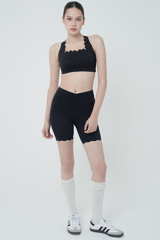 Evince Biker Short in Black (XS LEFT)