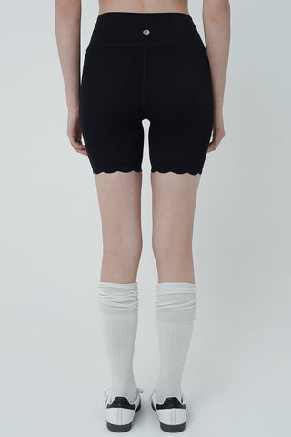 Evince Biker Short in Black (XS LEFT)