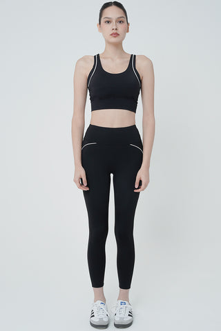 Race Legging in Black (XS & S LEFT)