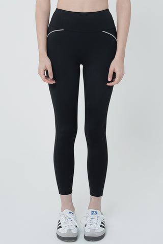 Race Legging in Black (XS & S LEFT)