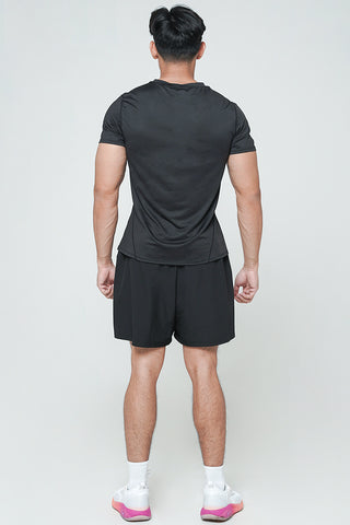 Camo Slimfit Shirt in Black (LAST PIECE)