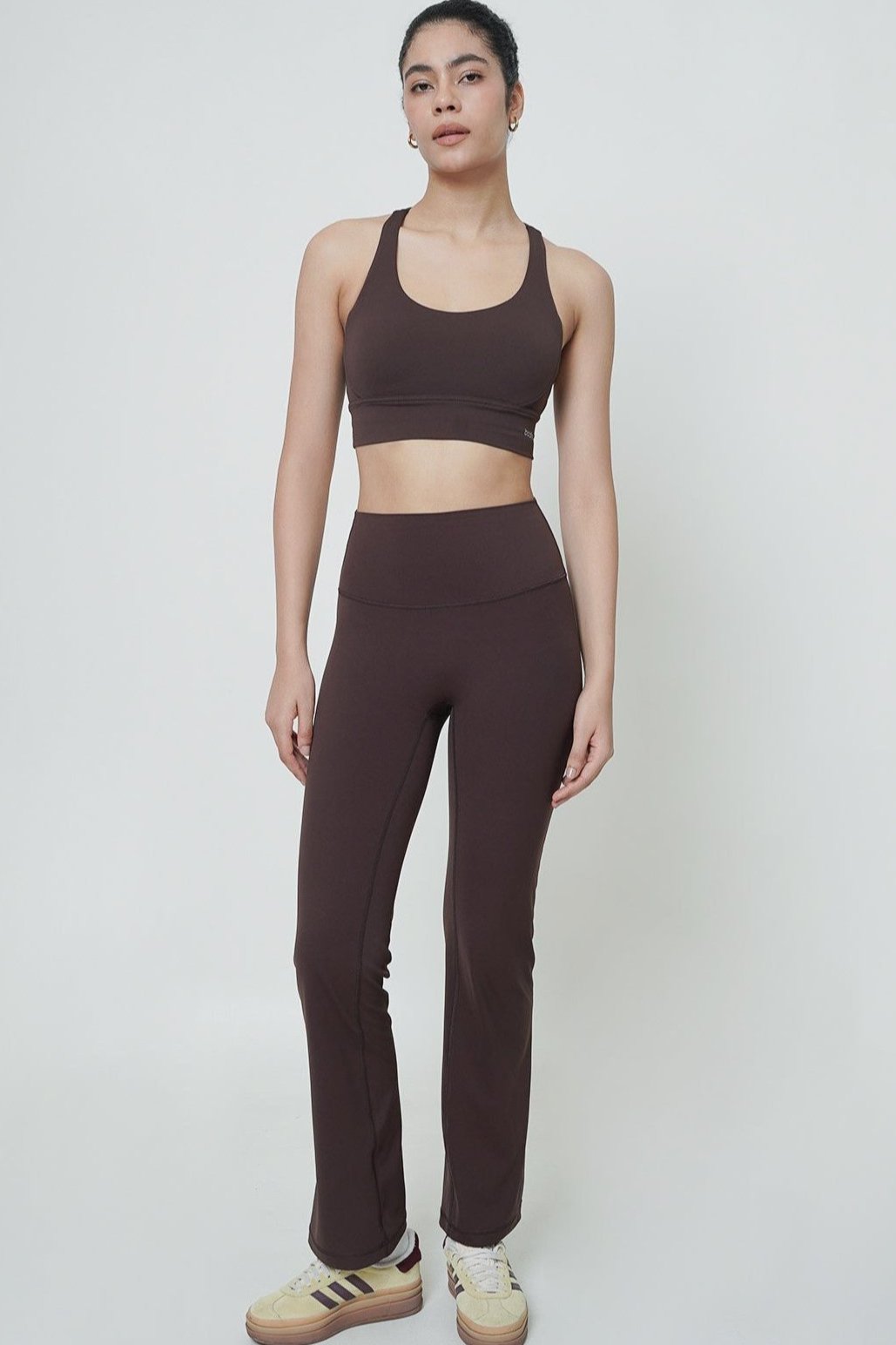 Ultrasoft Moss Flare Pants
