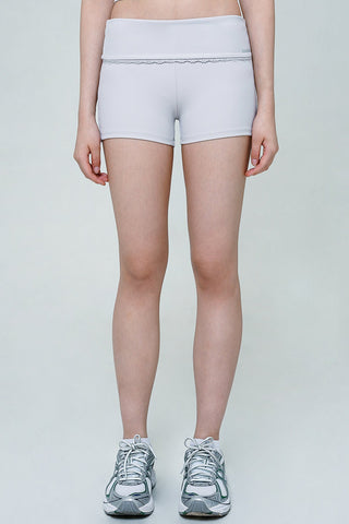 Lace Short in Mocha (L,LAST PIECE)