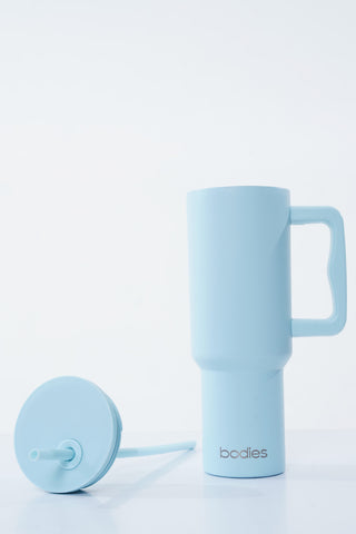Life Bottle 40oz with Straw in Ice Blue (3 LEFT)