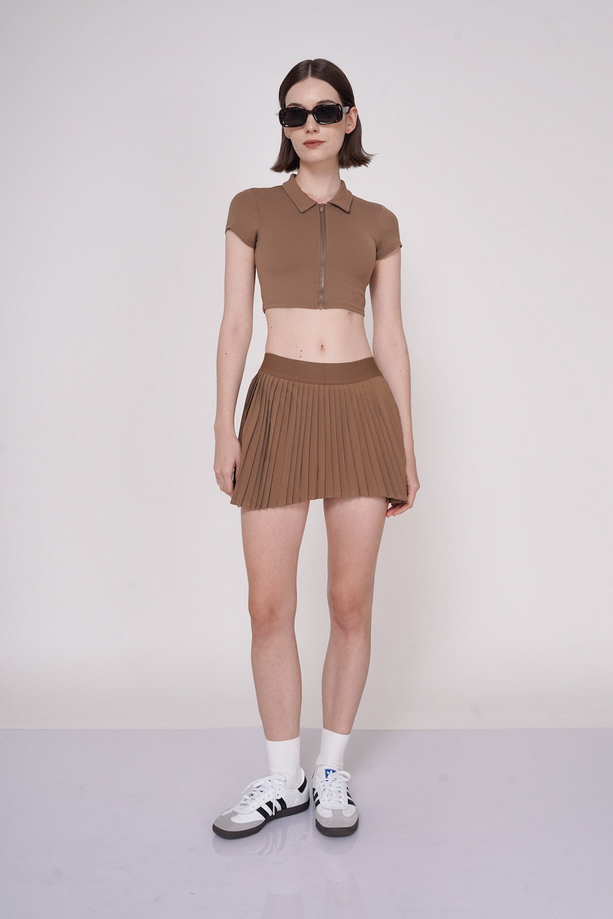 Khaki store tennis skirt