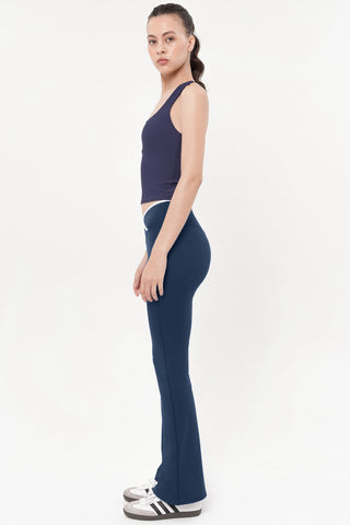 Thrive Flare Pants in Marine