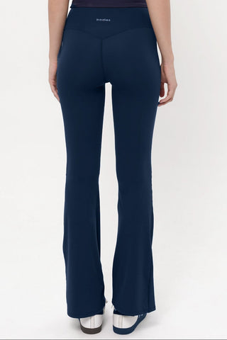 Thrive Flare Pants in Marine