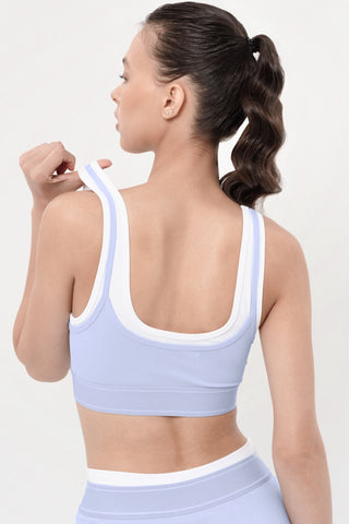Soul Bra Top in Periwinkle