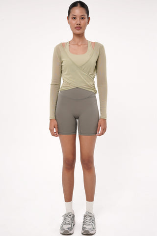 Veil Top in Matcha