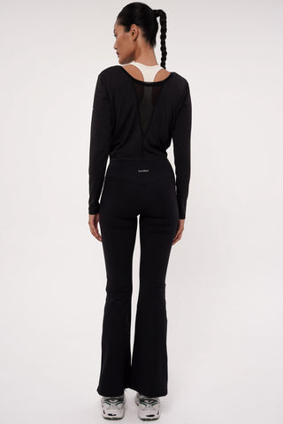 Dasha Long Sleeve Top in Black