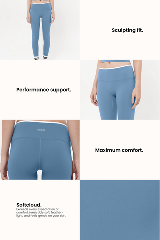 Barelite Legging in Ocean