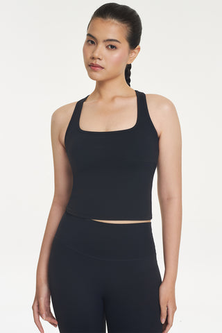 Boast Black Singlet Bra