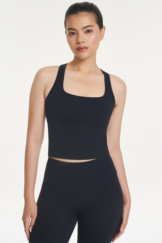 Boast Black Singlet Bra